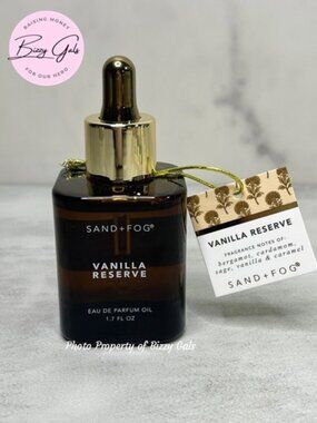 Sand + Fog Vanilla Reserve Eau de Parfum Oil